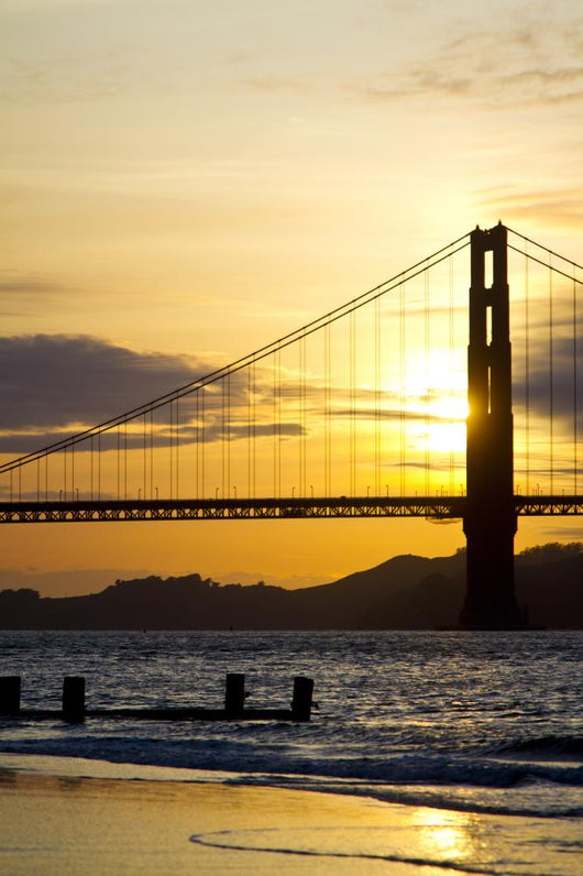 Golden Gate Bridge in San Francisco Wall Mural
