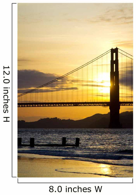 Golden Gate Bridge in San Francisco Wall Mural