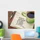 Goal without Plan Is Wall Decal