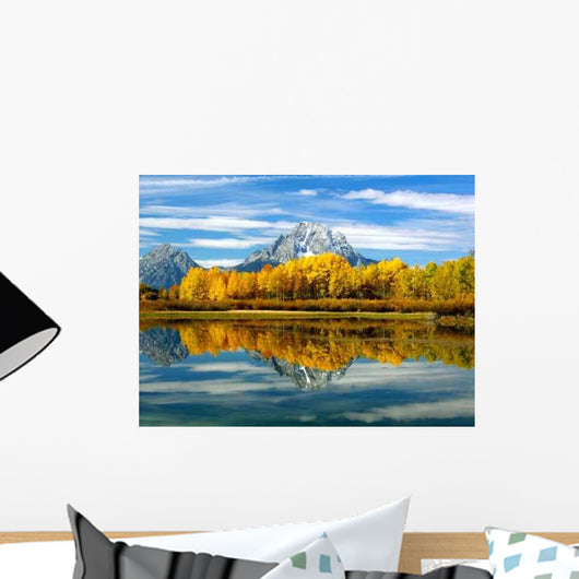 Yellow Aspens X 2 Wall Decal