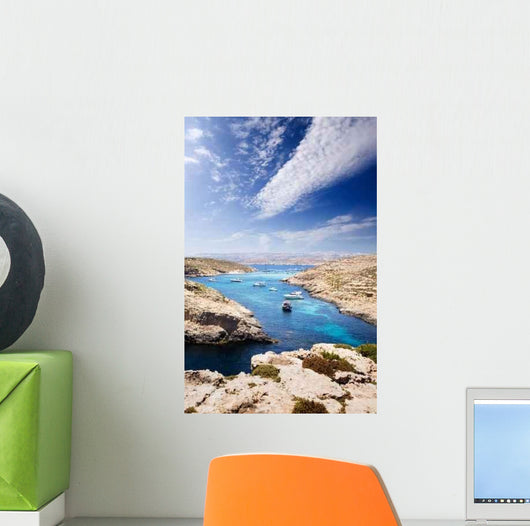 Blue Lagoon Wall Mural