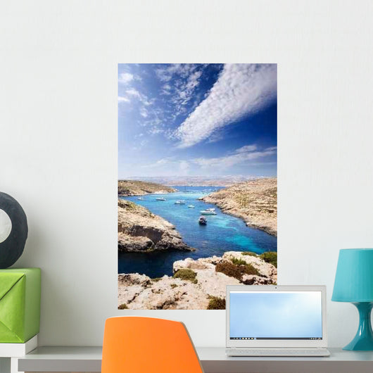 Blue Lagoon Wall Mural