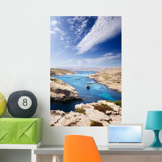 Blue Lagoon Wall Mural