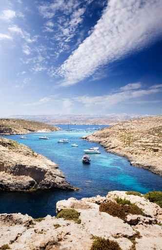 Blue Lagoon Wall Mural