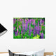 Lupin Foxglove Flowers Wall Decal