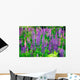 Lupin Foxglove Flowers Wall Decal