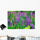 Lupin Foxglove Flowers Wall Decal