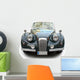 Vintage Car White Wall Decal
