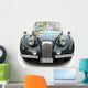 Vintage Car White Wall Decal