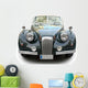 Vintage Car White Wall Decal