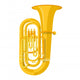 Colored Flat Style Tuba Wall Decal