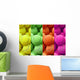 Exotic Color Tennis Ball Wall Decal