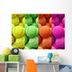 Exotic Color Tennis Ball Wall Decal