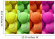 Exotic Color Tennis Ball Wall Decal