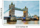 Tower bridge in London, Great Britain Wall Mural