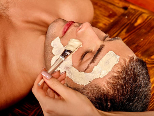 Clay Facial Mask Beauty Wall Decal