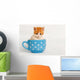 Cute Kitty Wall Decal