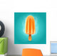 Orange Ice Wall Decal