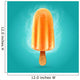 Orange Ice Wall Decal