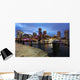 Boston Financial District Sunset Wall Decal