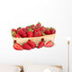 Strawberries Basket Wall Decal