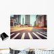 Light Trails Modern City Wall Decal