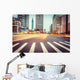 Light Trails Modern City Wall Decal