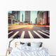 Light Trails Modern City Wall Decal