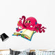 Octopus with Pencils Wall Decal