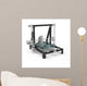 3D Printer White Back Wall Decal
