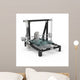 3D Printer White Back Wall Decal