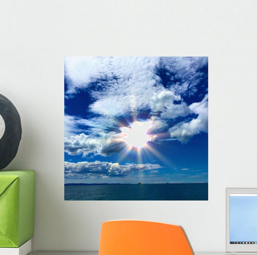 Blu Sky Sunny Day Wall Decal