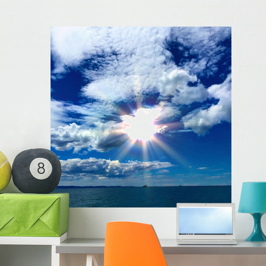 Blu Sky Sunny Day Wall Decal