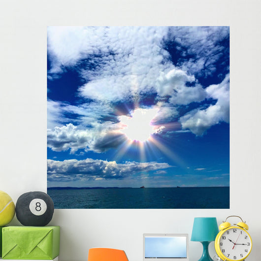 Blu Sky Sunny Day Wall Decal