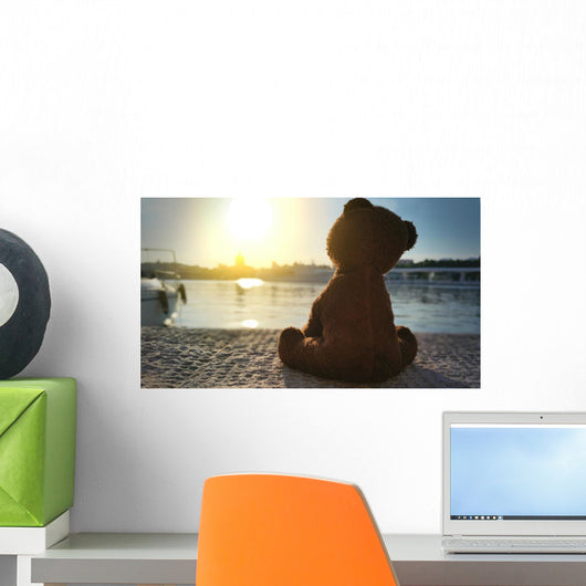 Teddy Bear Pier Wall Decal