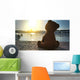 Teddy Bear Pier Wall Decal