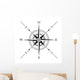 Compass Wall Decal