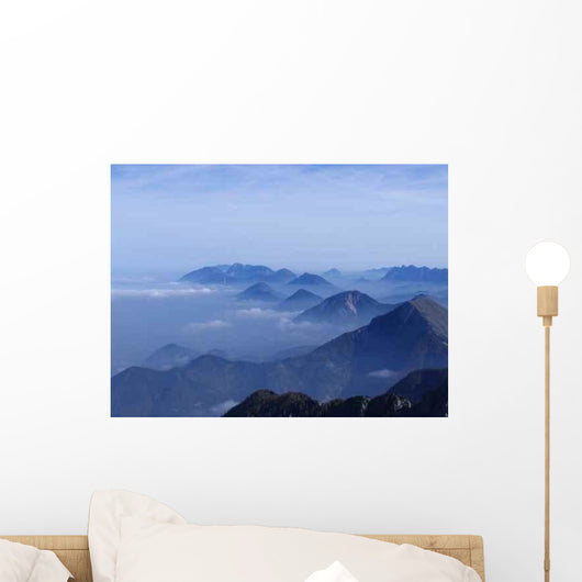 Bergpanorama Wall Decal