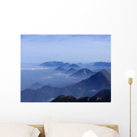 Bergpanorama Wall Decal