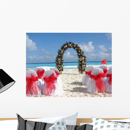 Wedding Beach Wall Decal