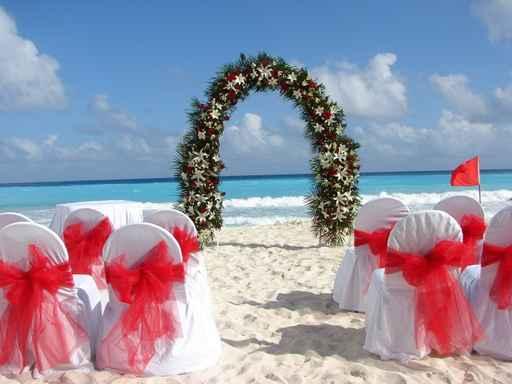 Wedding Beach Wall Decal