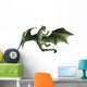 Western Green Dragon Wall Decal
