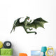 Western Green Dragon Wall Decal