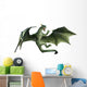 Western Green Dragon Wall Decal