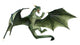 Western Green Dragon Wall Decal