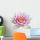 Pink Open Lotus Flower Wall Decal