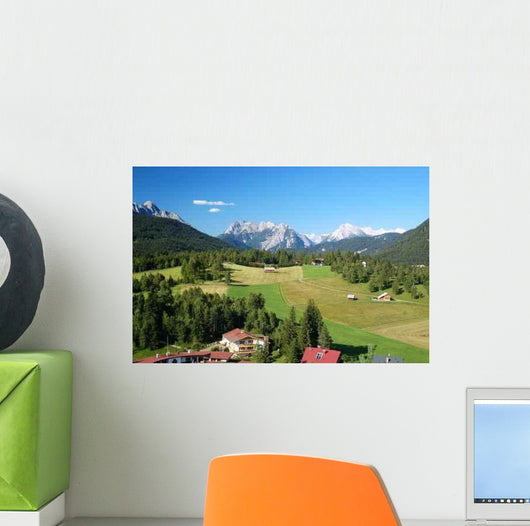 Seefeld Plateau Landscape Wall Decal