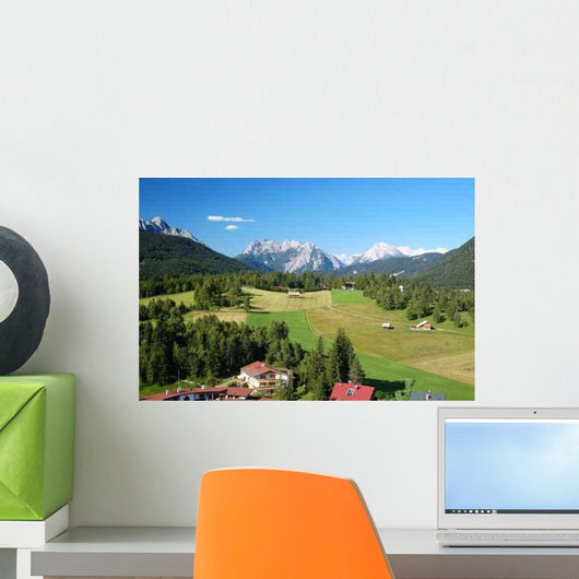 Seefeld Plateau Landscape Wall Decal