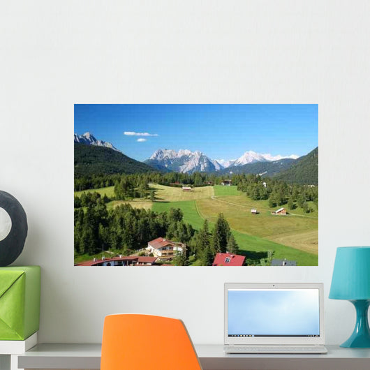 Seefeld Plateau Landscape Wall Decal