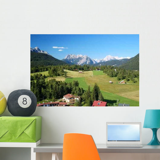 Seefeld Plateau Landscape Wall Decal